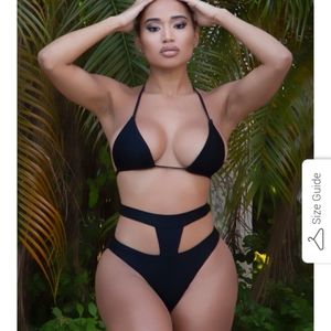 NWT Black Bikini by Matte Collection